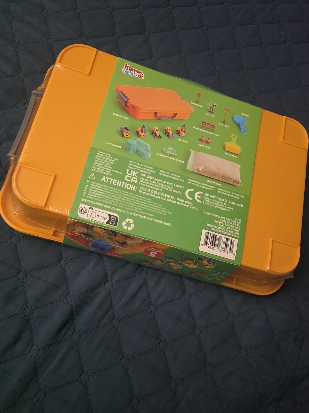 Klever kits Sensory Bin Construction Site Molding Sand for Kids - Picture 8 of 8